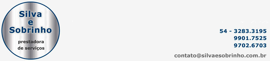 Silva e Sobrinho - Prestadora de Serviços